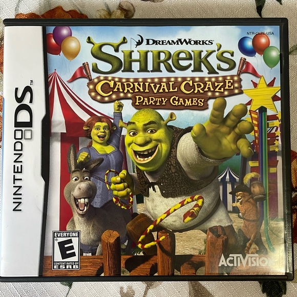 Nintendo DS Shrek's Carnival Craze Party Games - Picture 1 of 4